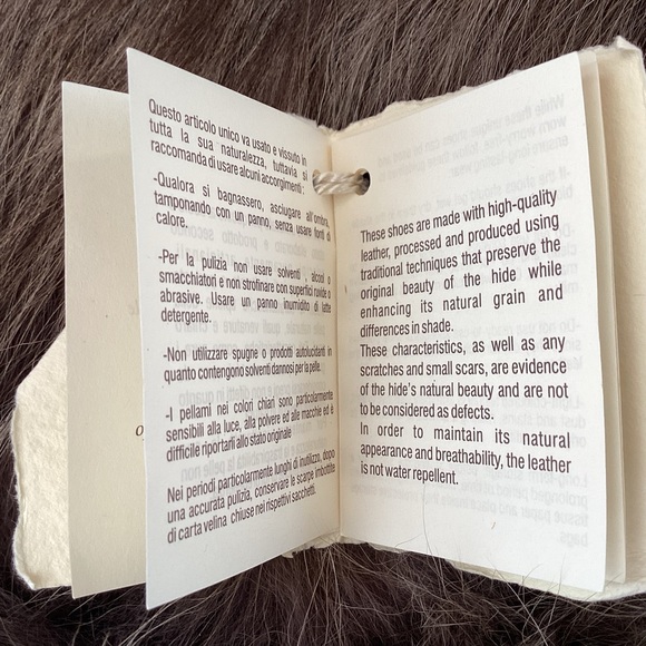 NEW Brunello Cucinelli Brown Leather Fur Boots 6 - Picture 13 of 14